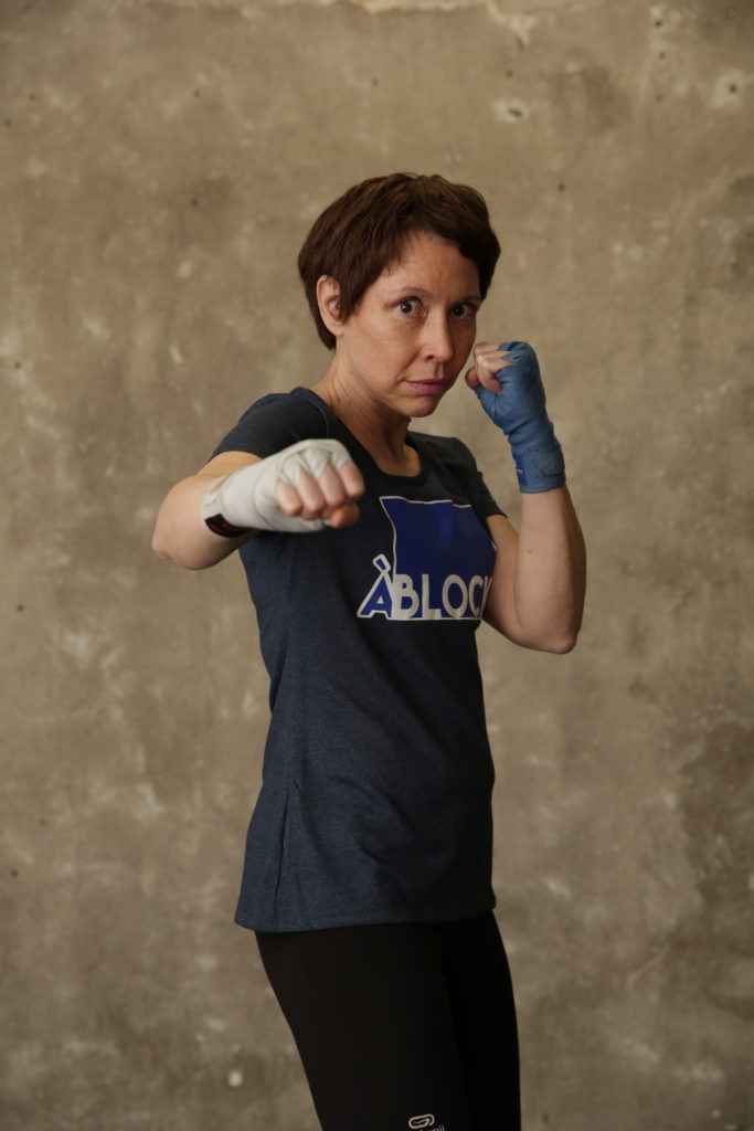 Sandrine : « Avec la boxe, je fais un parallèle avec ma vie : quand tu te prends un uppercut, tu dois te relever, faire face. »