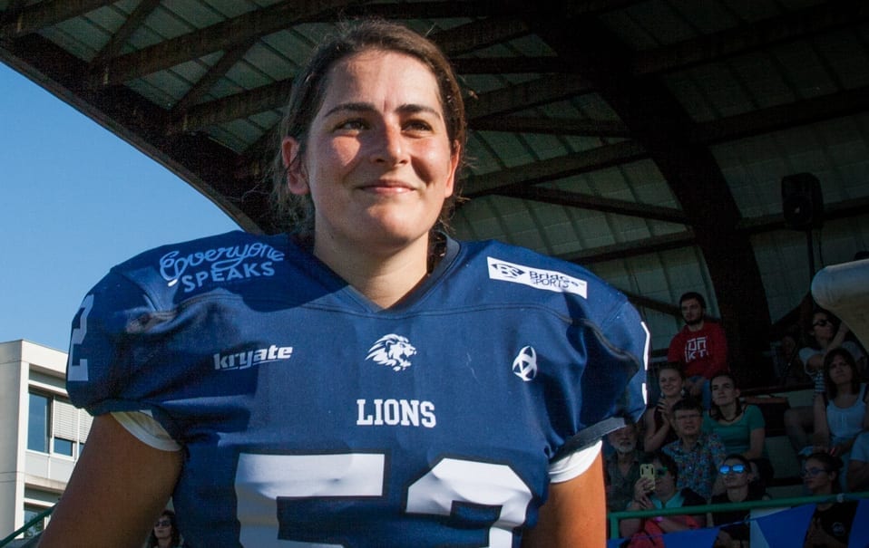 Cléa : « Le football américain m’a fait découvrir une autre forme de féminité… »