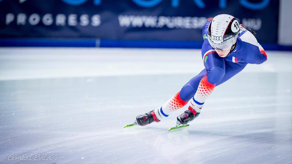 Tifany Huot-Marchand« Le short-track, c’est extrême, original, spectaculaire et pourtant, ce n’est pas médiatisé…»