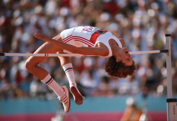 25 août 1983 Tamara Bykova enlève le record du monde de saut en hauteur