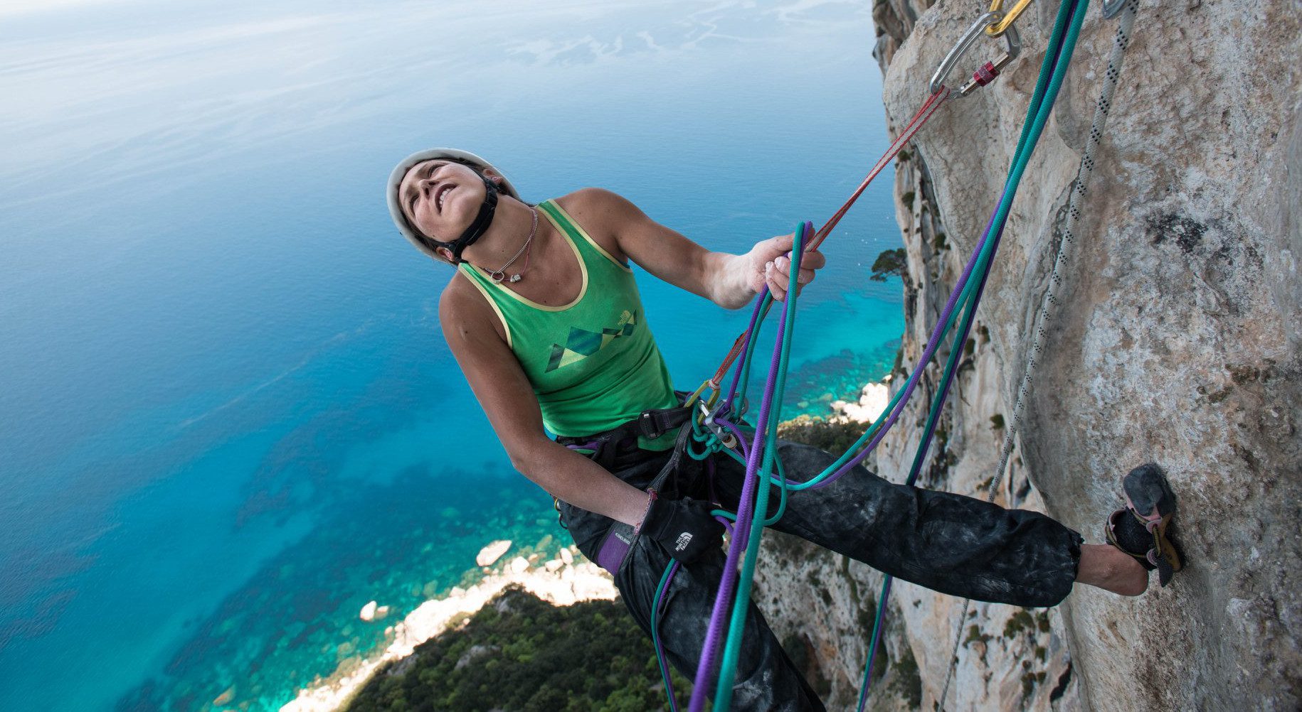 Caroline Ciavaldini : « En escalade, quoi qu’il m’arrive, c’est mon choix et je l’assume. »