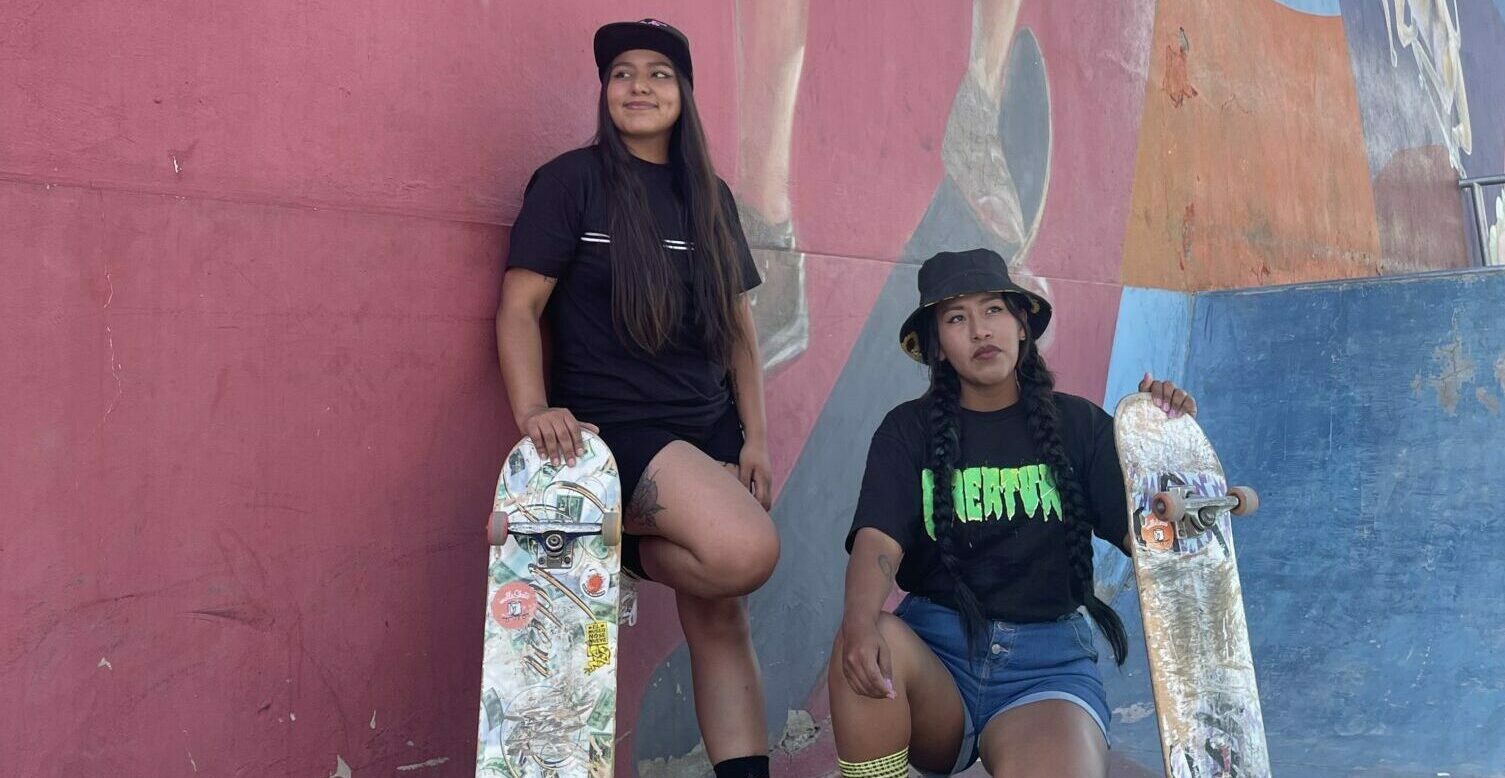 Les « Cholas » et le skate, une affaire qui roule