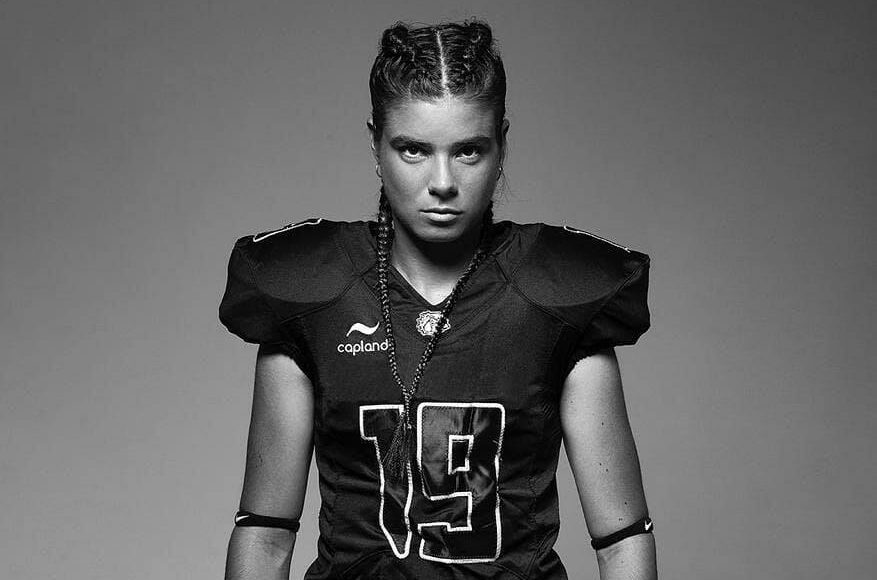 Elisa De Santis : « Quand je joue au flag football, je deviens un chat sur le terrain. »