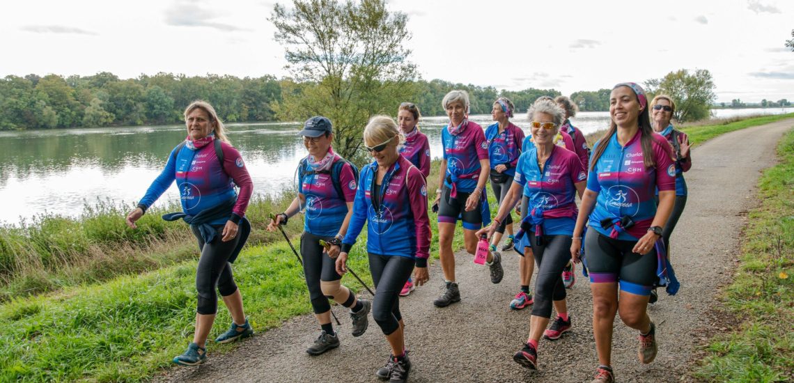 Marathon Rose, les femmes en marche contre le cancer du sein