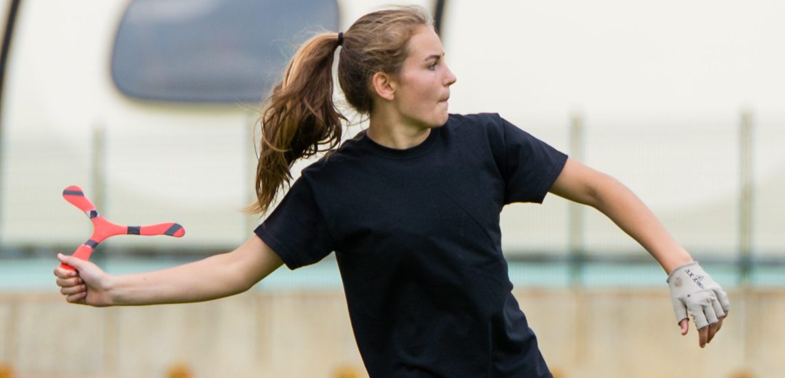 Mondial de Boomerang : Bleus, blanc, boom !