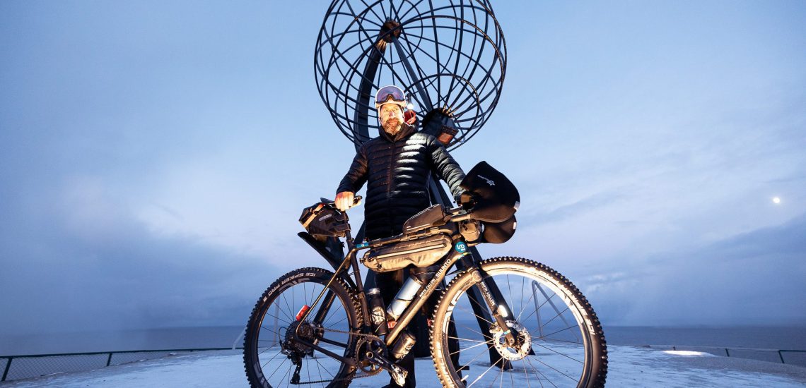 Arnaud Manzanini, le cycliste qui roule à l'extrême